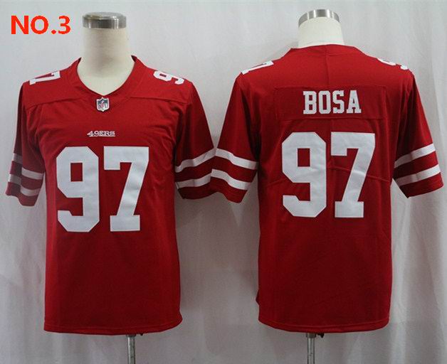 San Francisco 49ers #97 Nick Bosa Men's Jerseys-6